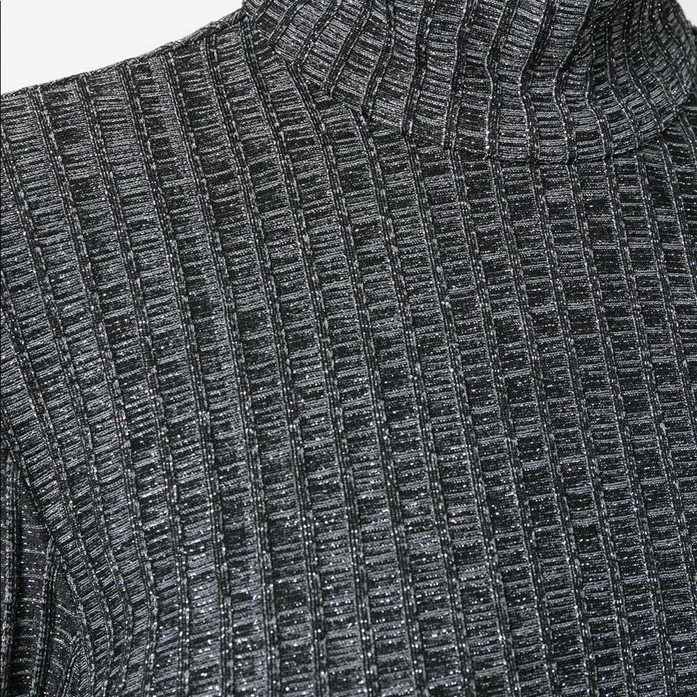 Ellery Ribbed Roll Neck Dress - Picture 6 of 6